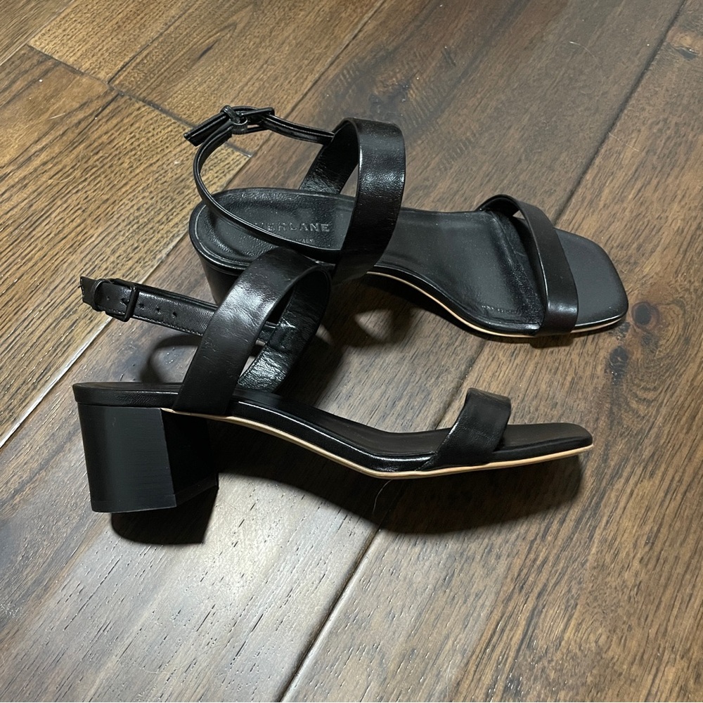 Everlane The Double Strap Block Heel Sandals - Picture 4 of 12